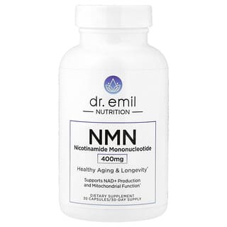 Dr. Emil Nutrition, NMN, 400 mg, 30 Kapsul
