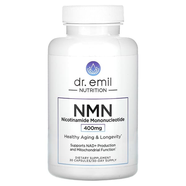 Dr. Emil Nutrition‏, NMN, ‏400 מ"ג, 30 כמוסות