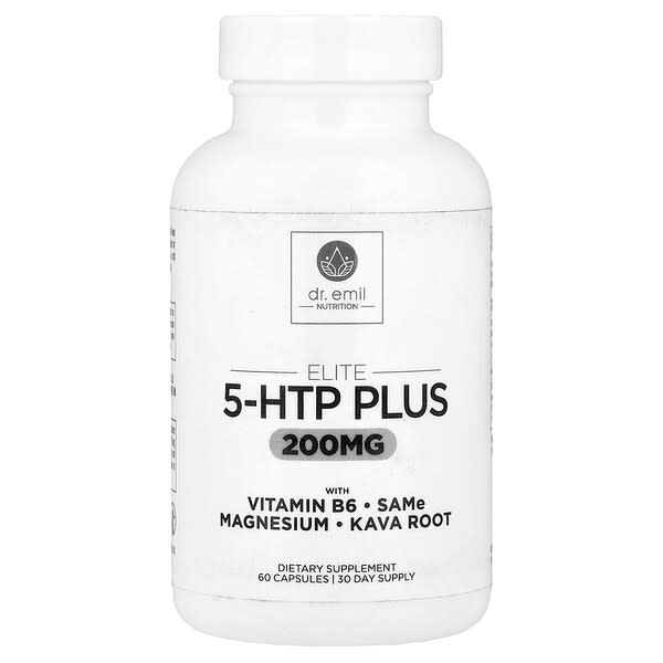 Dr. Emil Nutrition, Elite, 5-HTP Plus , 60 Capsules — product photo 1