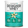 Designer Whey，天然 100% 乳清蛋白，法國香草味，12 盎司（340 克）