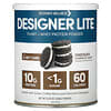 Designer Lite, Plant + Whey Protein Powder, Chocolate Cookies & Cream , 9.03 oz (256 g)