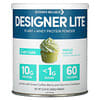 Designer Lite, Plant + białko serwatkowe w proszku, Babeczka waniliowa, 256 g