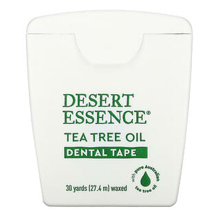 Desert Essence, شريط أسنان زيت شجرة الشاي ، مشمع، 30 ياردة (27.4 متر)