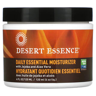Desert Essence, Daily Essential Moisturizer, 4 fl oz (120 ml)