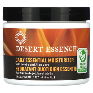 Desert Essence, Hidratante Essencial Diário, 4 fl oz (120 ml)