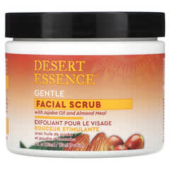 Desert Essence, Sanftes Gesichtspeeling mit Jojobaöl und Mandelmehl, 120 ml (4 fl. oz.)