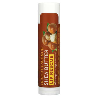 Desert Essence, Lip Rescue, Bálsamo labial ultrahidratante con manteca de karité, 4,25 g (0,15 oz)