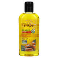 Desert Essence‏, שמן חוחובה אורגני לשיער, עור וקרקפת, 118 מ"ל (fl oz 4)