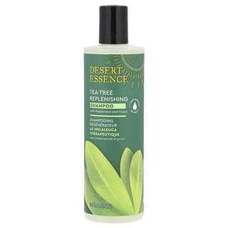 Desert Essence, Shampoo Restaurador de Melaleuca com Hortelã-Pimenta e Yucca, 375 ml (12,7 fl oz)