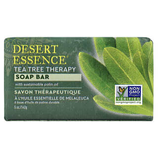 Desert Essence, Mýdlová tyčinka Tea Tree Therapy, 142 g