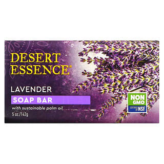Desert Essence, Pain de savon, lavande, 142 g