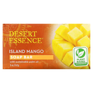 Desert Essence, Barre de savon, Mangue des îles, 142 g