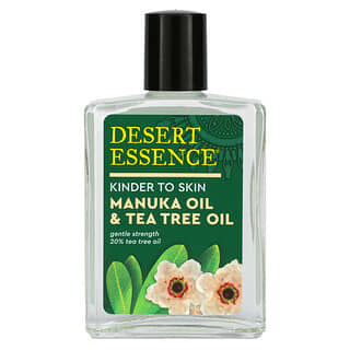 Desert Essence, Kinder to Skin, Manuka Oil & Tea Tree Oil, 4 fl oz