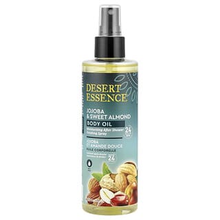 Desert Essence, Jojoba & Sweet Almond Body Oil, 8.28 fl oz (245 ml)