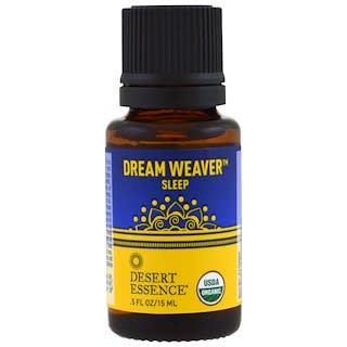 Desert Essence, Dream Weaver Organic Essential Oil, Sleep, 0.5 fl oz (15 ml)