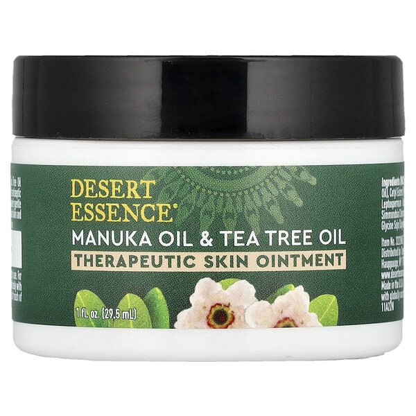 Desert Essence, 치료용 피부 연고, 마누카 오일 & 티트리 오일, 29.5ml(1fl oz)