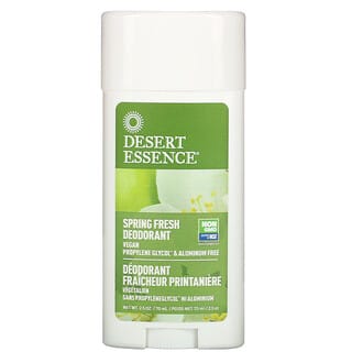Desert Essence, Desodorante, fresca primavera, 70 ml (2,5 oz)
