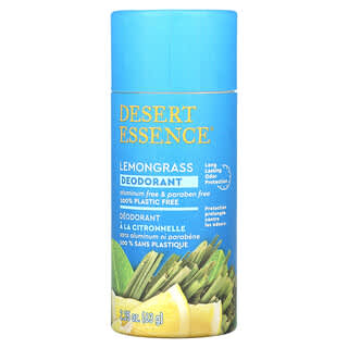 Desert Essence, Dezodorant z trawą cytrynową, 63 g
