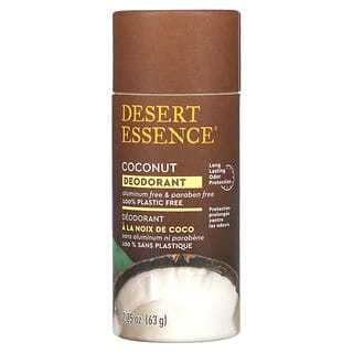 Desert Essence, Deodorant, Coconut , 2.25 oz (63 g)
