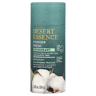 Desert Essence, Deodoran, Serbuk Segar , 2.25 oz (63 g)