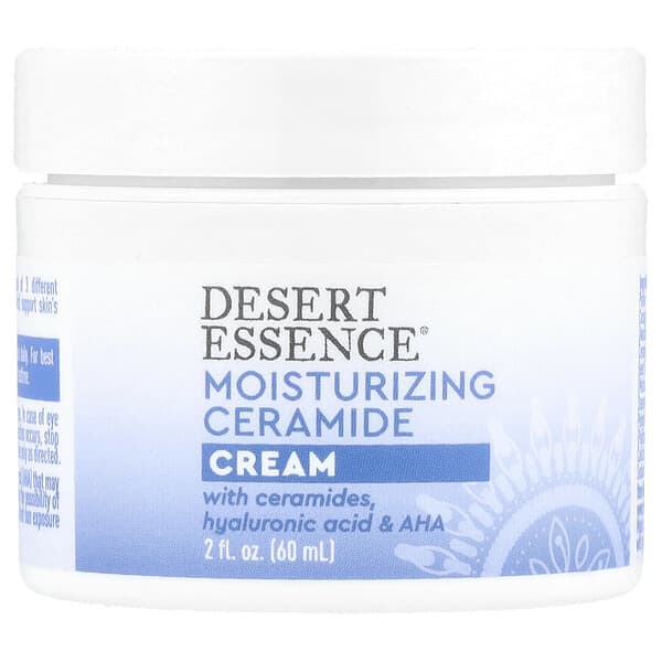 Desert Essence, 보습 세라마이드 크림, 60ml(2fl oz)
