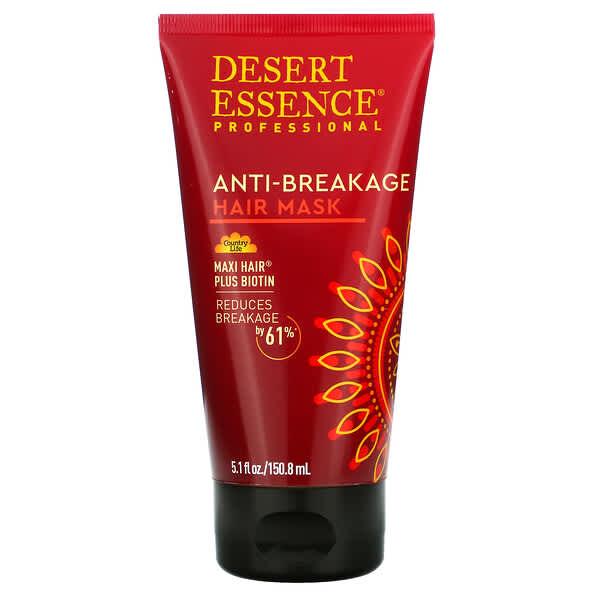 Desert Essence‏, Anti-Breakage Hair Mask, 5.1 fl oz (150.8 ml)