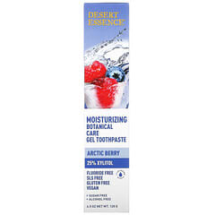 Desert Essence, Moisturizing Botanical Care Gel Toothpaste, Arctic Berry, 4.5 oz (128 g)