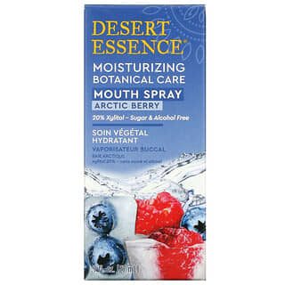 Desert Essence, 保湿植物护理口腔喷雾，北极浆果味，0.9 液量盎司（27 毫升）