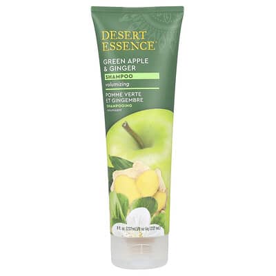 Desert Essence, Shampoo, Volumising, Green Apple & Ginger, 8 fl oz (237 ml) Desert Essence, Shampoo, Volumising, Green Apple & Ginger, 8 fl oz (237 ml)