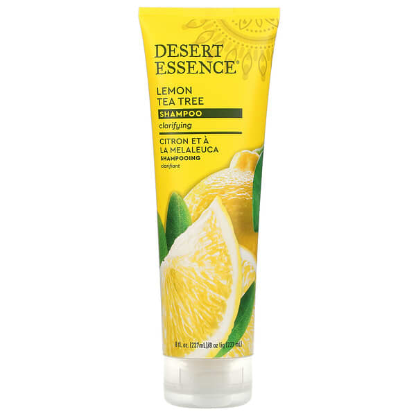 Desert Essence, デザートエッセンス オーガニック シャンプー レモンティートゥリー 8 fl oz (237 ml)