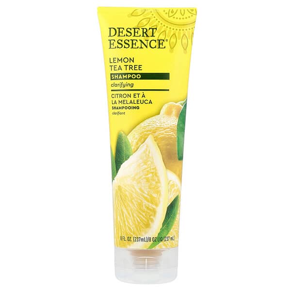Desert Essence, Shampoo, Lemon & Tea Tree, 8 fl oz (237 ml)