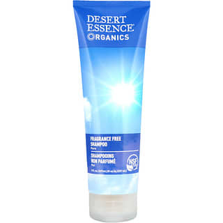 Desert Essence, Organics, Shampooing, Sans parfum, 237 ml