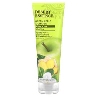 Desert Essence, Body Wash, Green Apple & Ginger, 8 fl oz (237 ml)