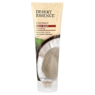 Desert Essence, Produit de douche pour le corps à la noix de coco, 8 fl oz (237 ml)