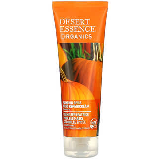 Desert Essence, Organics, Hand Repair Cream, Pumpkin Spice, 4 fl oz (118 ml)