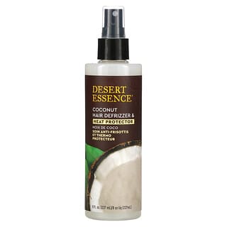 Desert Essence, Coconut Hair Defrizzer & Heat Protector, 8 fl oz (237 ml)
