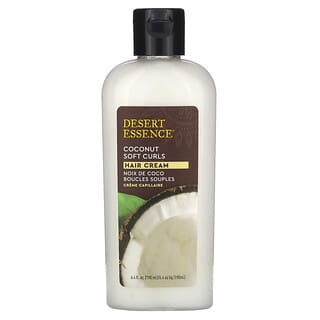Desert Essence, Soft Curls, крем с кокосом для волос, 190 мл (6,4 жидк. унции)