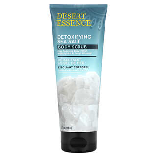 Desert Essence, Detoxifying Sea Salt Body Scrub, 6.7 fl oz (198 ml)