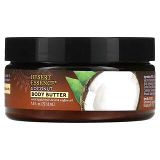 Desert Essence, Body Butter, Coconut, 7.5 fl oz (221.8 ml)