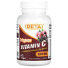 Vitamine C vegan avec baie de sureau, échinacée, zinc, 500 mg, 90 comprimés