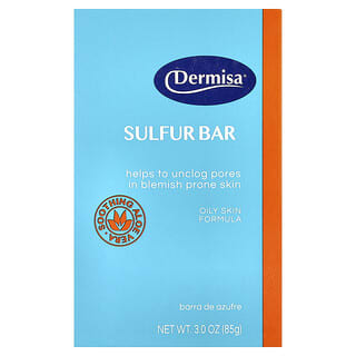 Dermisa‏, قالب صابون كبريت ، للبشرة الدهنية ، 3 أونصة (85 جم)
