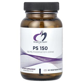 Designs For Health, PS 150, Phosphatidylserine, 150 mg , 60 Vegetarian Capsules