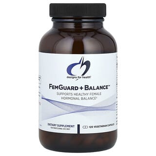 Designs For Health, FemGuard + Balance™，120 粒素食胶囊