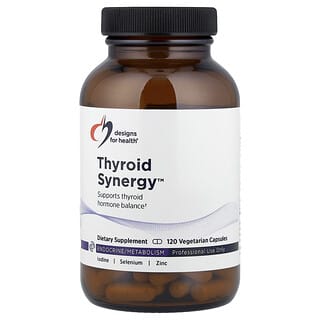 Designs For Health, Thyroid Synergy™，120 粒素食膠囊