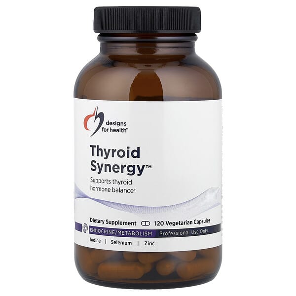 Designs For Health, Thyroid Synergy™, 베지 캡슐 120정