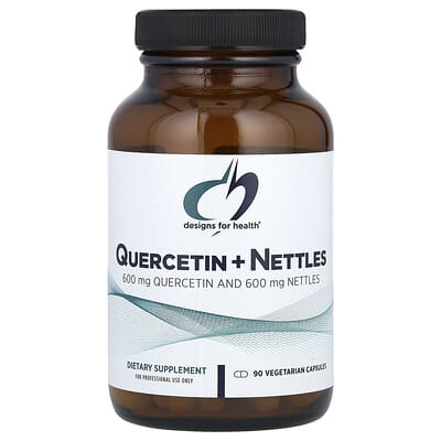 Designs For Health, Quercetin + Nettle, 90 Vegetarian Capsules