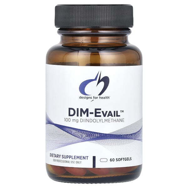 Designs For Health DIM-Evail™, 100 mg, 60 Softgels