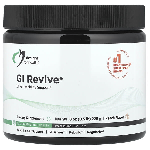 GI Revive®, Peach, 8 oz (225 g)