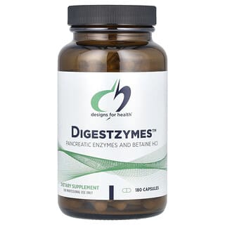 Designs For Health, Digestzymes™, 180 Capsules