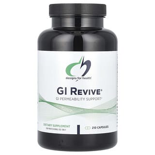 Designs For Health, GI Revive®, GI Permeability Support, 210 Capsules